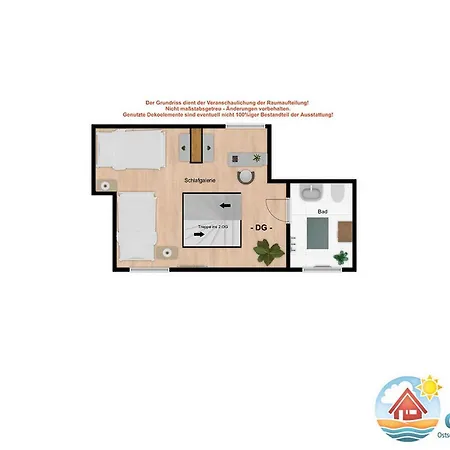 Апартаменты Suennslag Wohnung 147 &Quothygge&Quot *